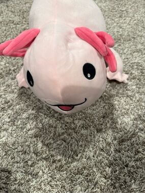 20inch Plush Pink Axolotl Pet Toy - Soft Pink Comfort Plush